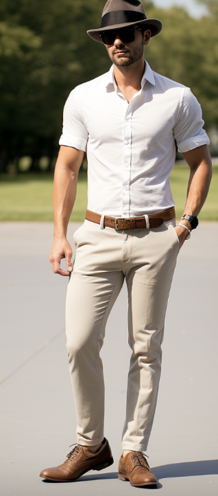 Classic Smart-Casual Look